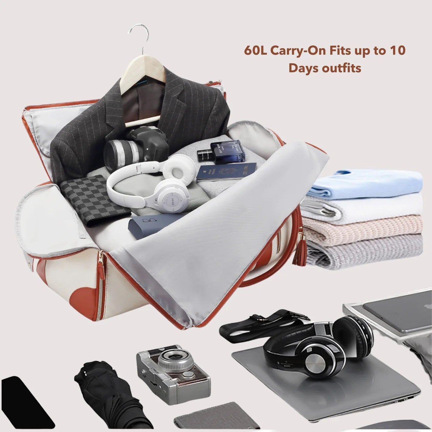 MyDuffleBag® - Bolsa para ropa plegable